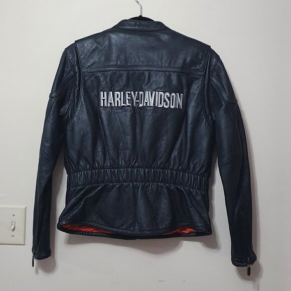 Harley Davidson Genuine Leather Moto-Jacket - Picture 10 of 10